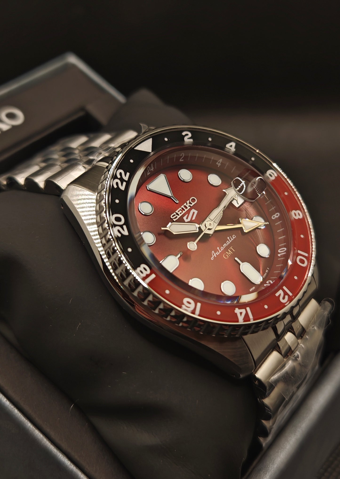 SEIKO 5 GMT orologio automatico mod. SSK031K1