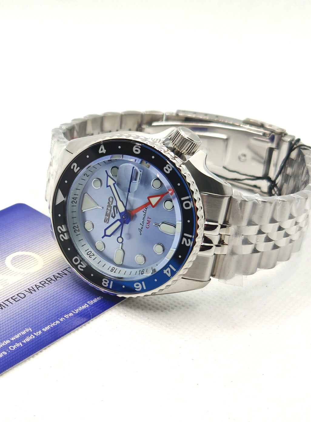 SEIKO SSK029 disteso con card
