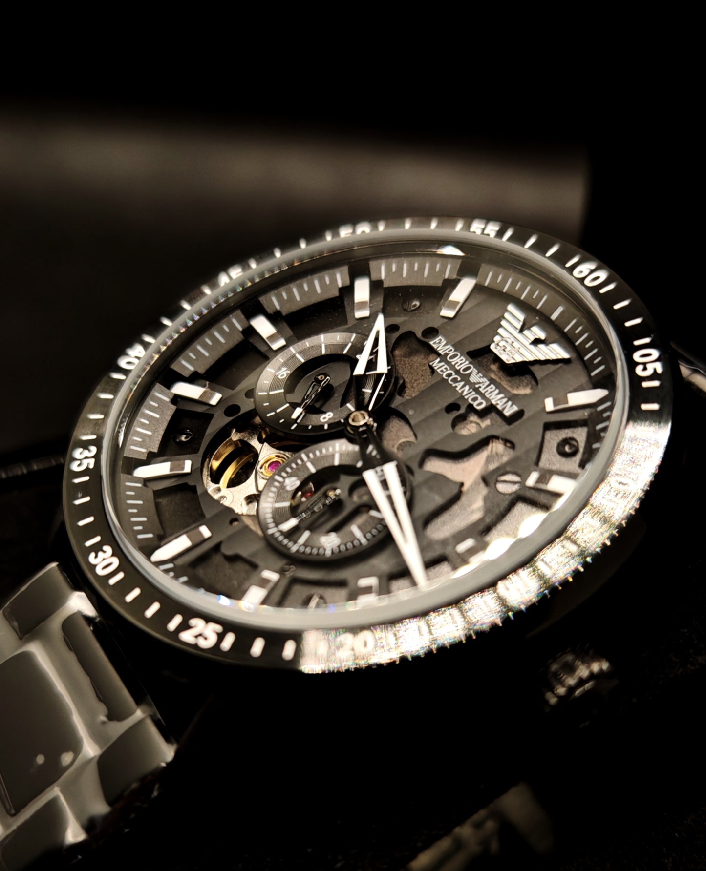 EMPORIO ARMANI AR60054 – Orologio Automatico Uomo Nero | tikAworld