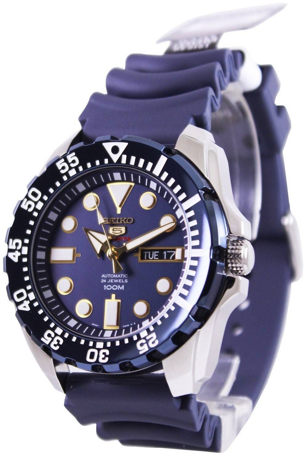 Seiko 5 Sports Automatic 24 Jewels SRP605K2 Men's Watch