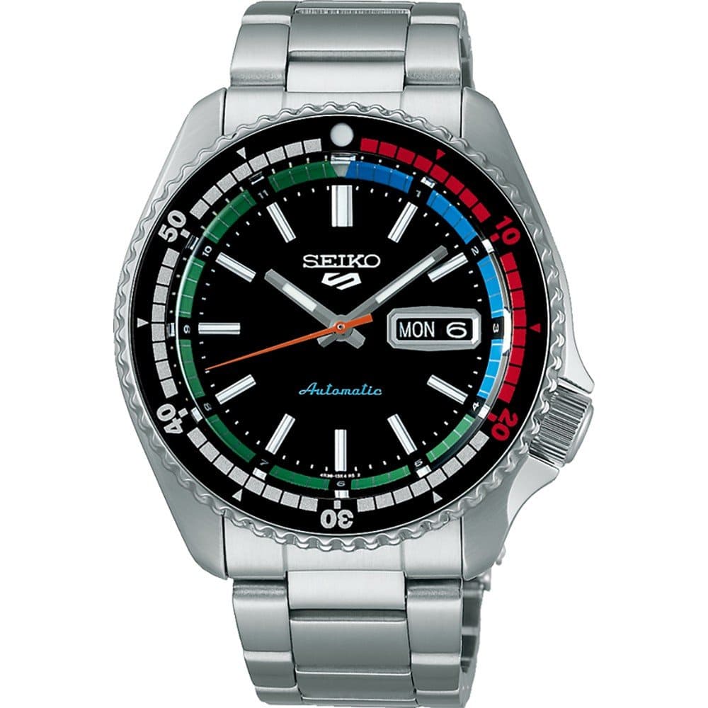 SEIKO 5 Sports Regatta Timer Automatic Watch SRPK13K1 | tikAworld