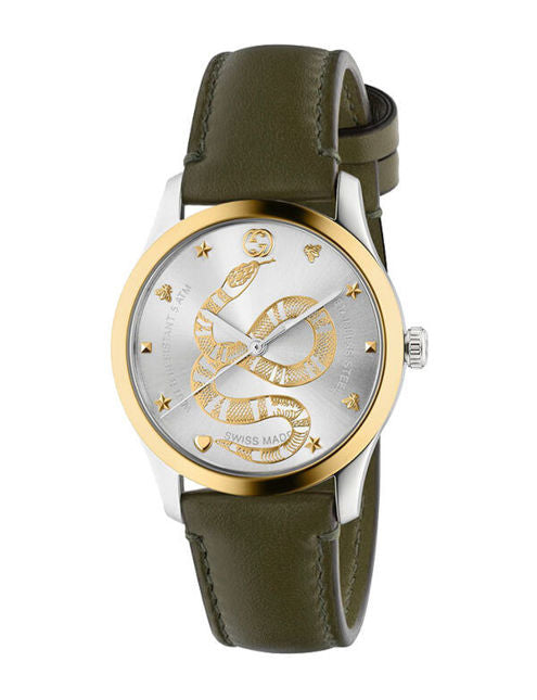 GUCCI MEN'S/Unisex Quartz Watch Model: G-TIMELESS Blue/Steel - YA1264139