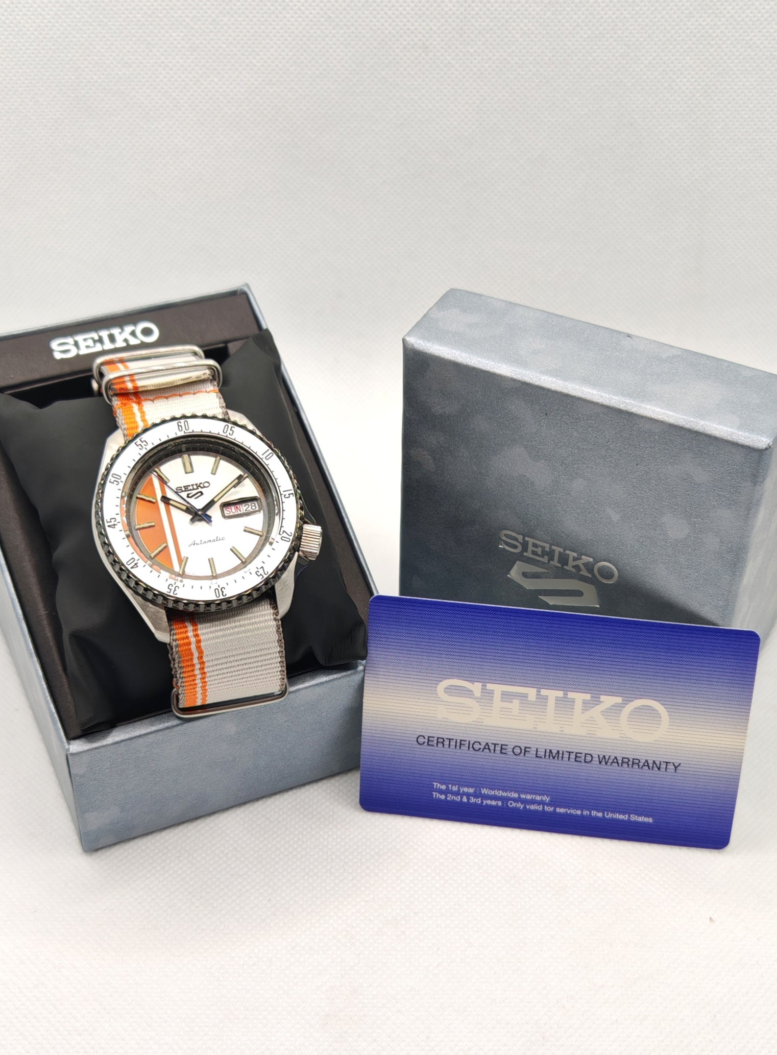 SEIKO SRPK73K1 con scatola vista set