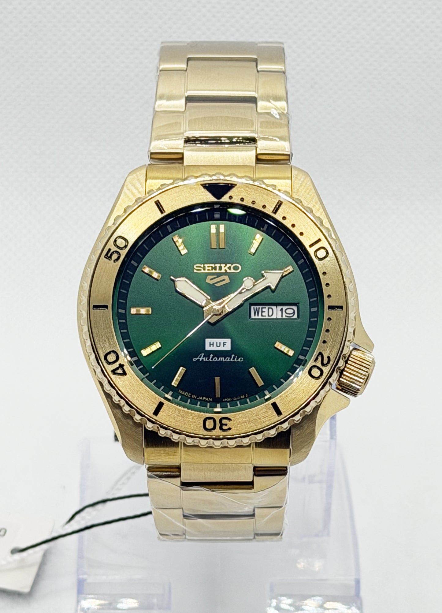 SEIKO 5 Sports x HUF SRPJ20 – Orologio Automatico Uomo Collaborazione Street Culture | tikAworld