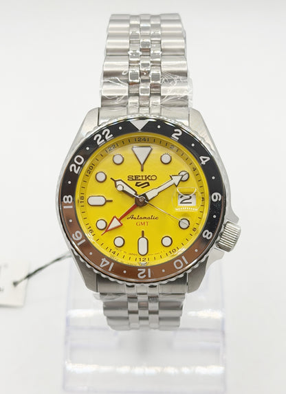 SEIKO 5 GMT SSK017 – Orologio Automatico Quadrante Giallo | tikAworld