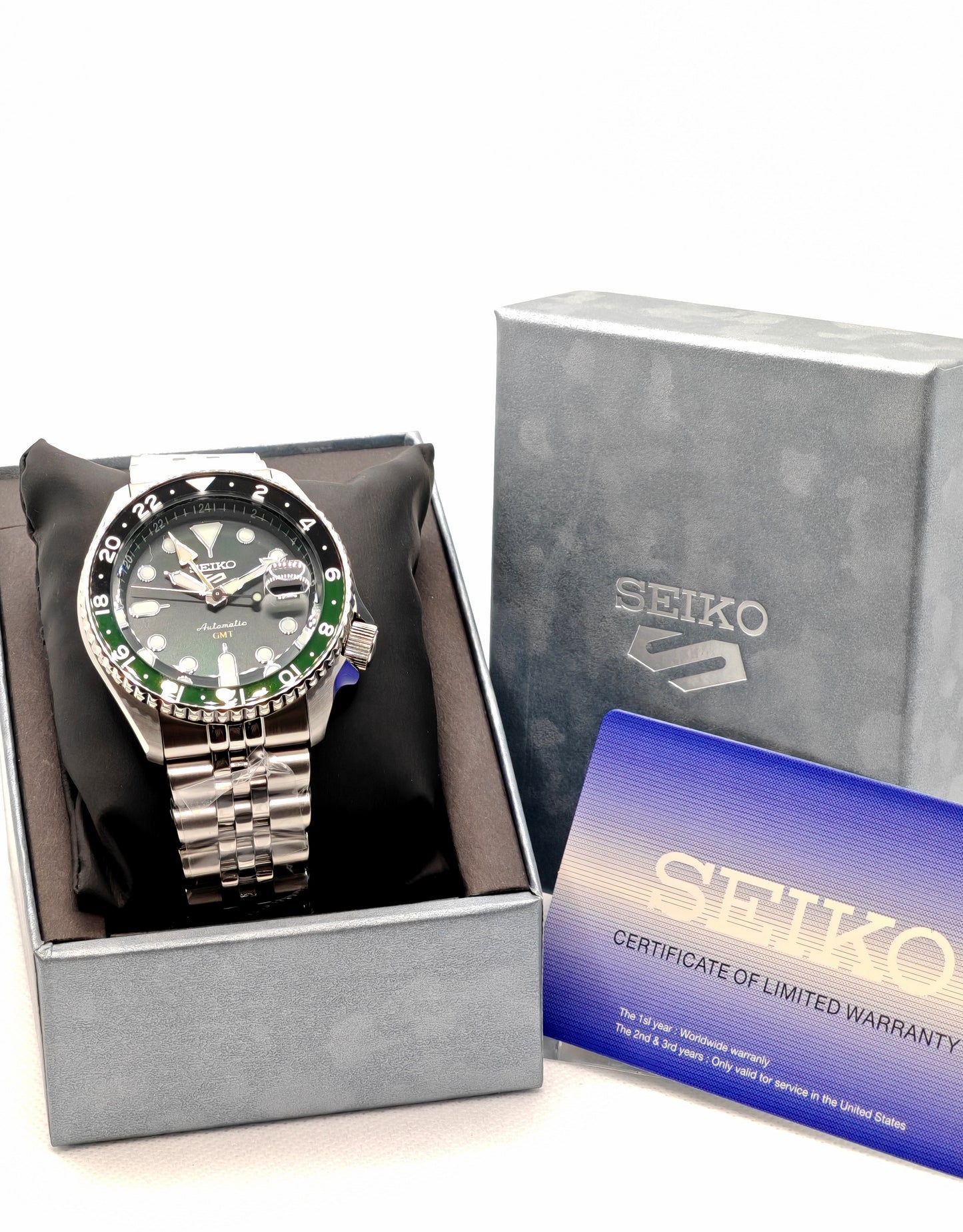 SEIKO 5 GMT orologio automatico mod. SSK035K1