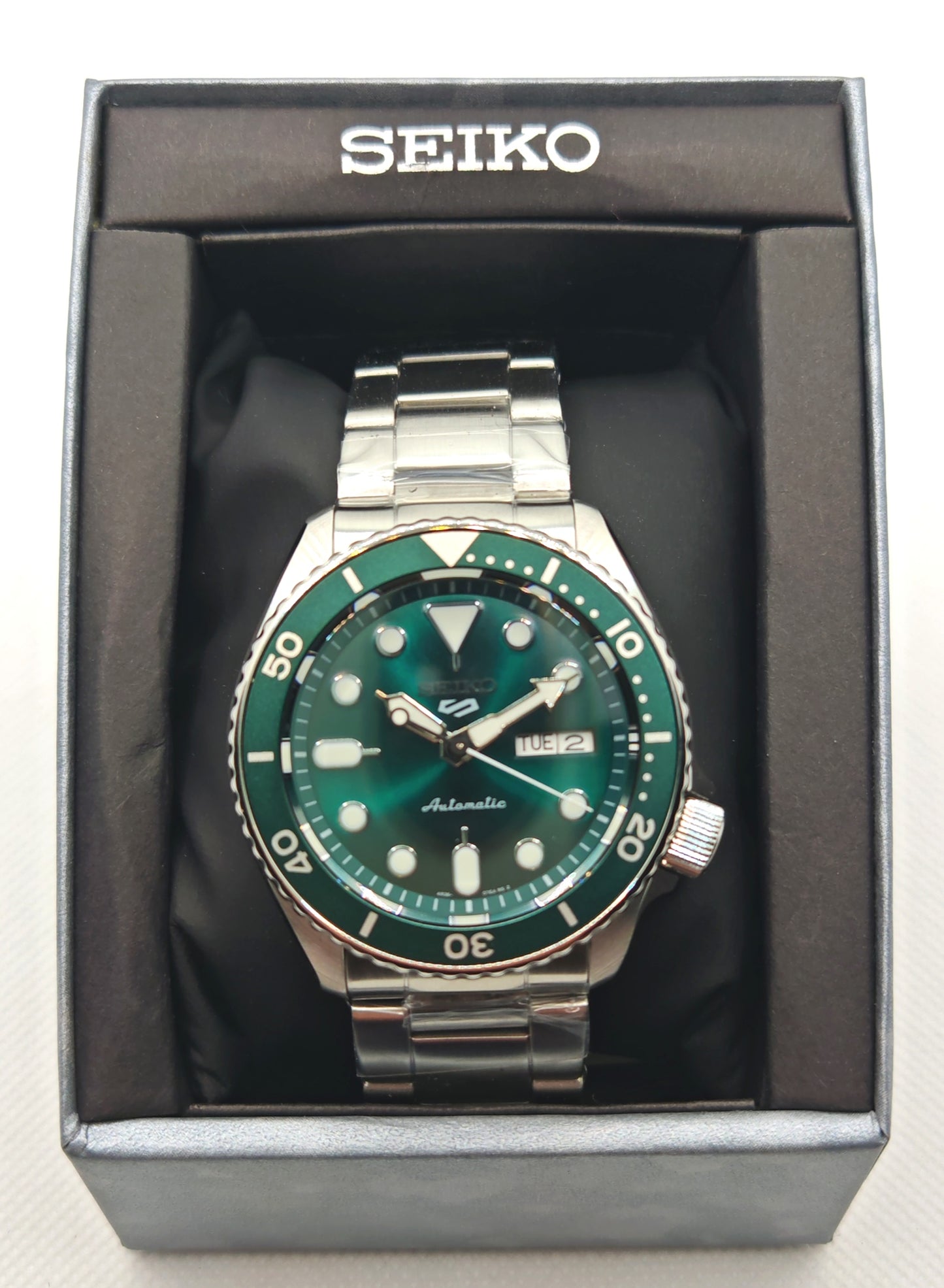 SEIKO 5 Sports SRPD61K1 – Orologio Automatico Uomo Verde | tikAworld