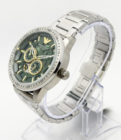 EMPORIO ARMANI AR60053 – Orologio Automatico Uomo Meccanico Scheletrato Verde | tikAworld