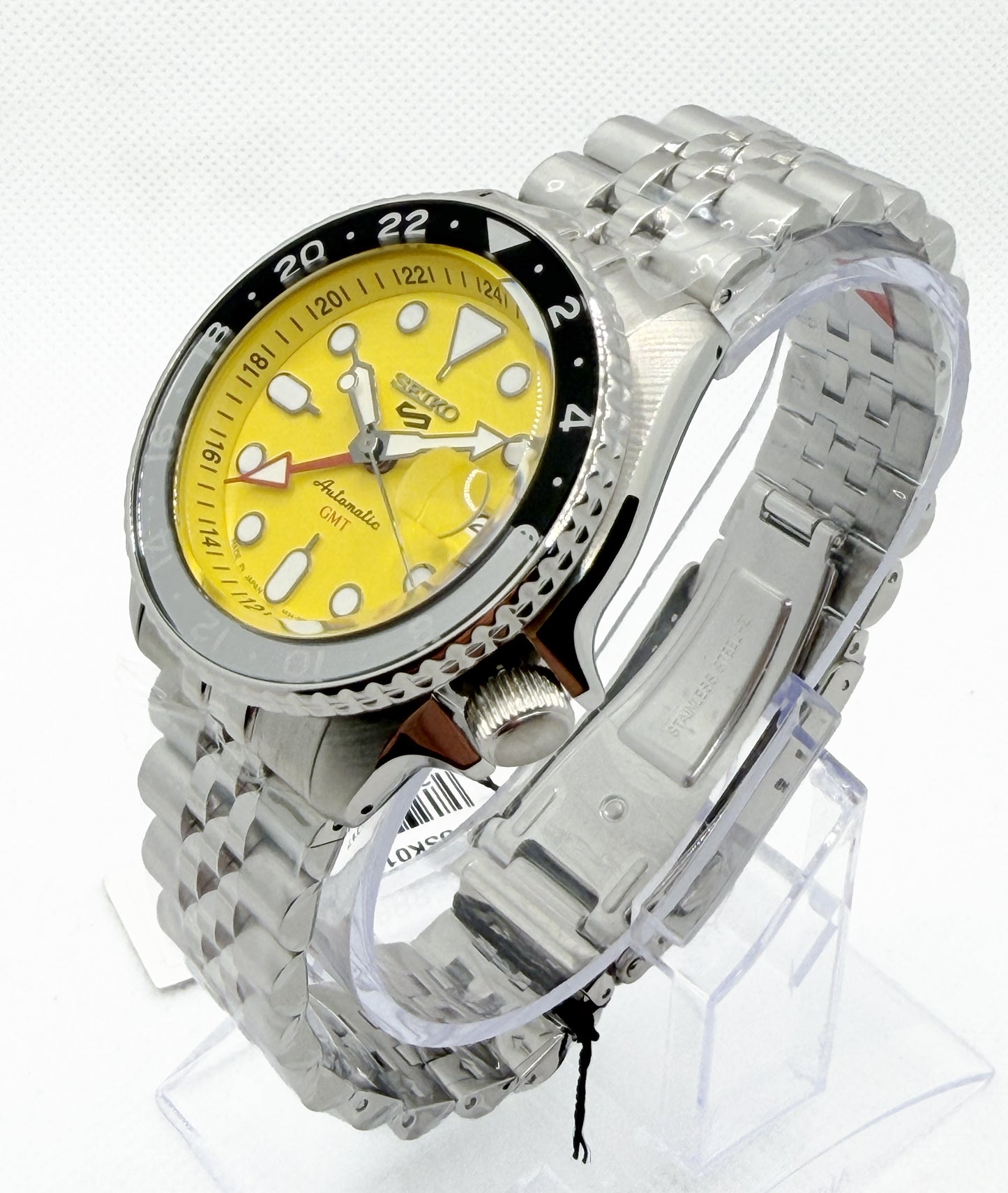 SEIKO 5 GMT SSK017 – Orologio Automatico Quadrante Giallo | tikAworld
