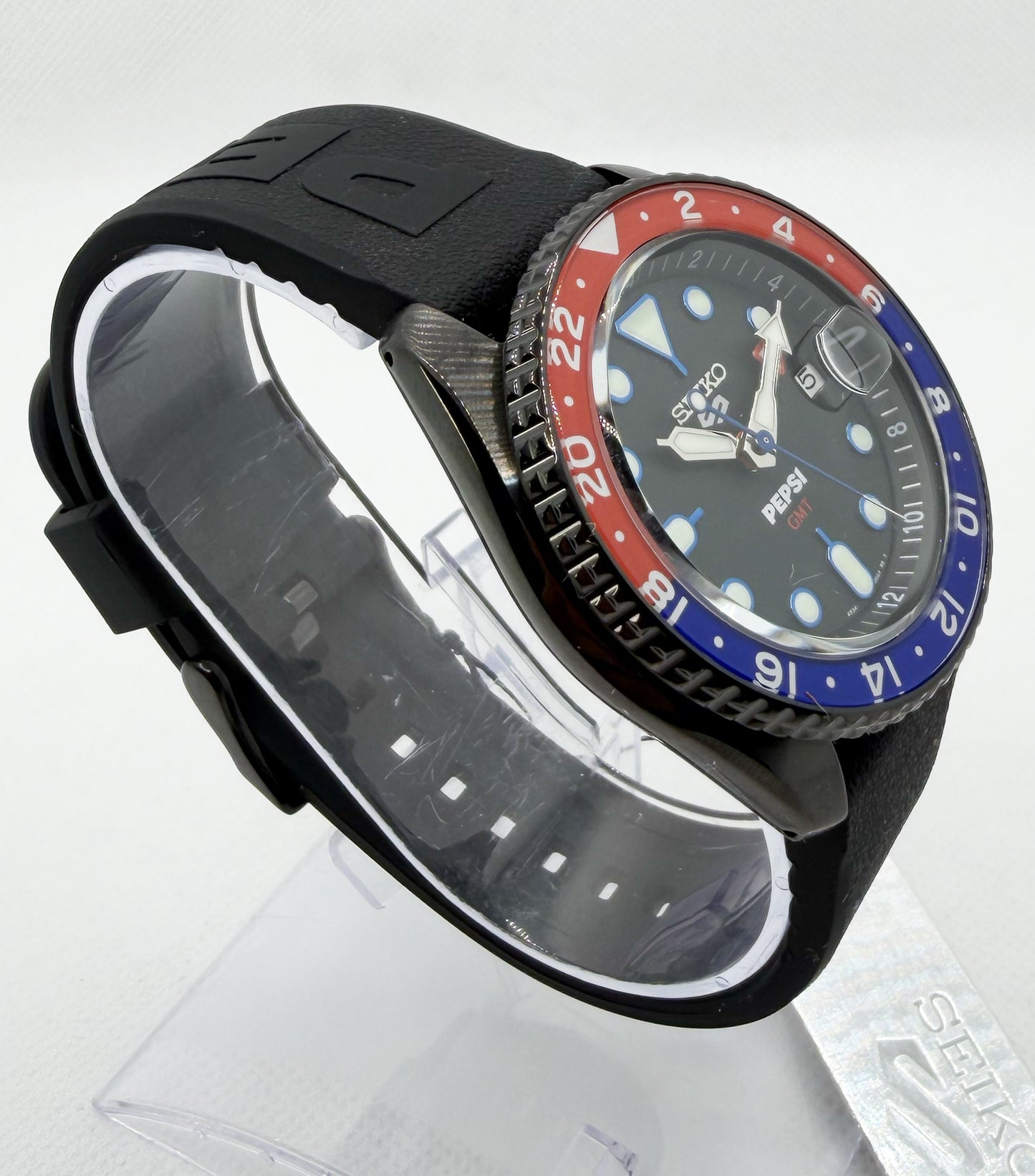SEIKO 5 GMT SSK047K1 – Orologio Automatico Uomo PEPSI Limited Edition | tikAworld