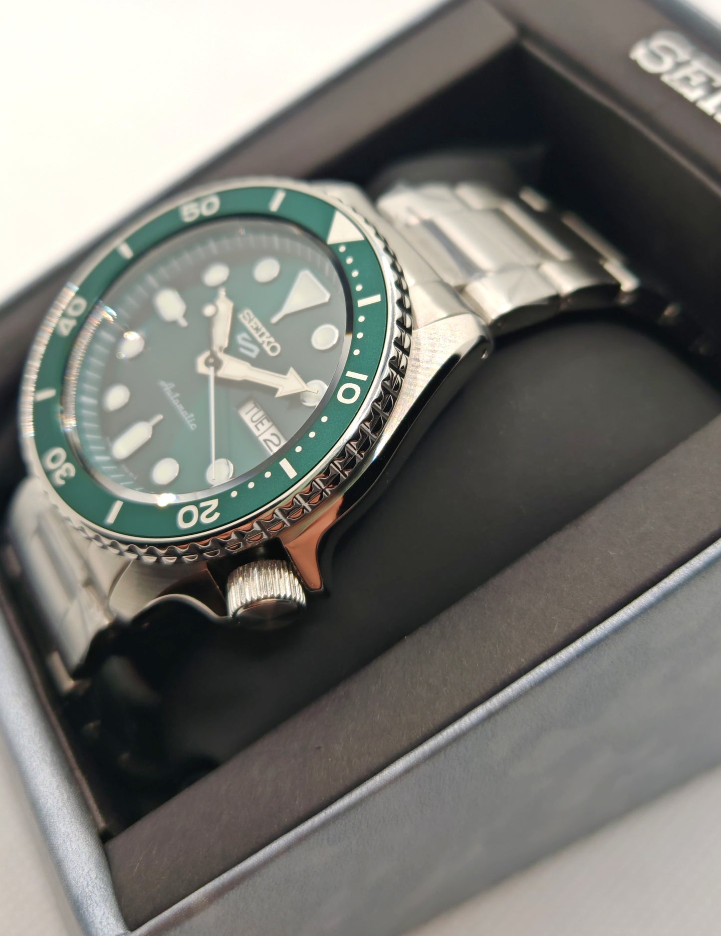 SEIKO 5 Sports SRPD61K1 – Orologio Automatico Uomo Verde | tikAworld