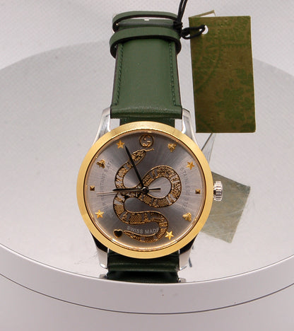 GUCCI MEN'S/Unisex Quartz Watch Model: G-TIMELESS Blue/Steel - YA1264139
