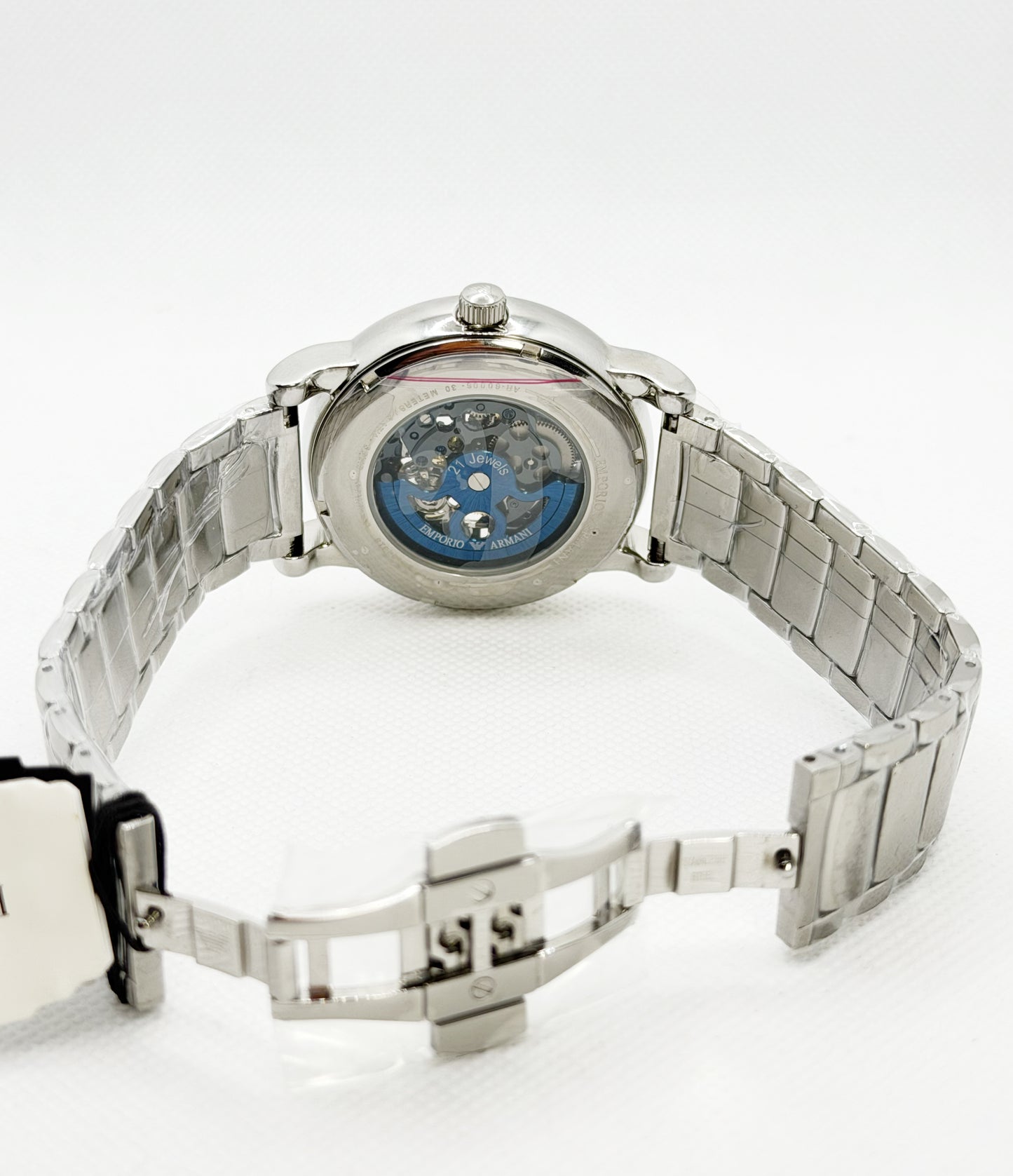 EMPORIO ARMANI AR60006 – Orologio Automatico Uomo Meccanico Scheletrato | tikAworld