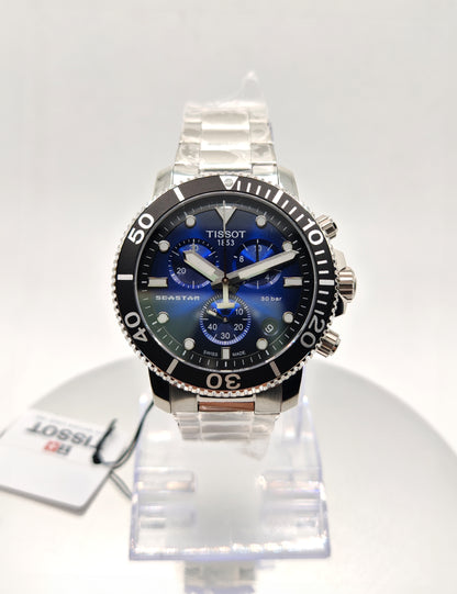 TISSOT MEN'S quartz watch, model SEASTAR 1000 45 MM - T120.417.11.041.01