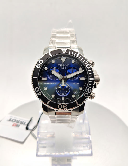 TISSOT MEN'S quartz watch, model SEASTAR 1000 45 MM - T120.417.11.041.01