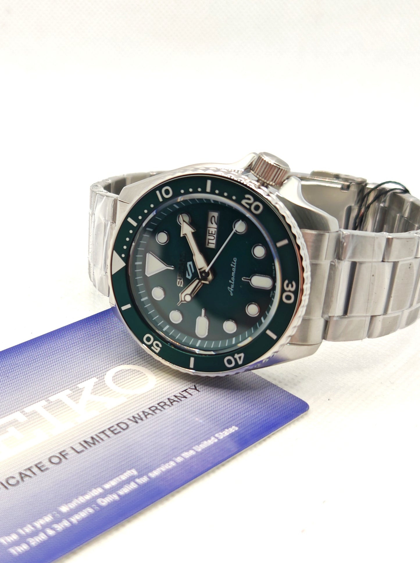 SEIKO 5 Sports SRPD61K1 – Orologio Automatico Uomo Verde | tikAworld