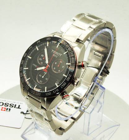 TISSOT MEN'S quartz watch model PRS 516 CHRONOGRAPH - T100.417.11.051.01