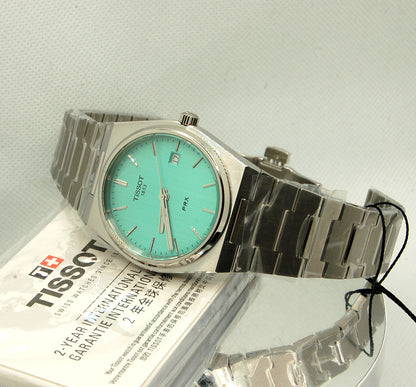TISSOT PRX 40mm Men's Quartz Watch - T137.410.11.091.01