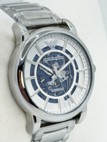 EMPORIO ARMANI AR60006 – Orologio Automatico Uomo Meccanico Scheletrato | tikAworld