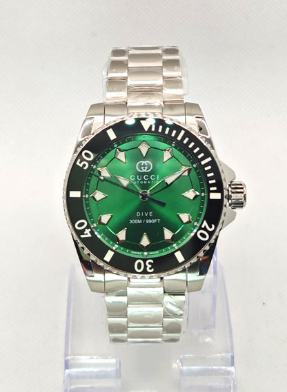 GUCCI DIVE YA136363 – Orologio Automatico Uomo Verde | tikAworld
