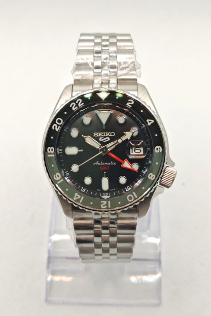 SEIKO 5 GMT SSK001K1 – Orologio Automatico Uomo Nero | TikAworld