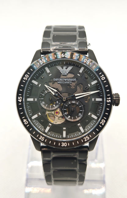 EMPORIO ARMANI AR60054 – Orologio Automatico Uomo Nero | tikAworld