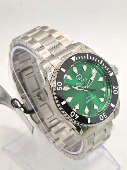 GUCCI DIVE YA136363 – Orologio Automatico Uomo Verde | tikAworld