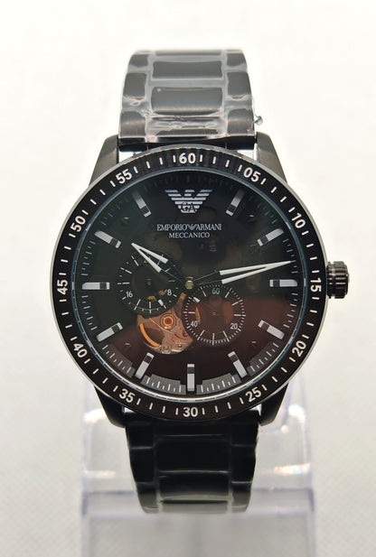 EMPORIO ARMANI AR60054 – Orologio Automatico Uomo Nero | tikAworld