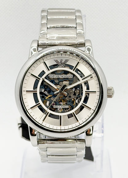 EMPORIO ARMANI AR60006 – Orologio Automatico Uomo Meccanico Scheletrato | tikAworld