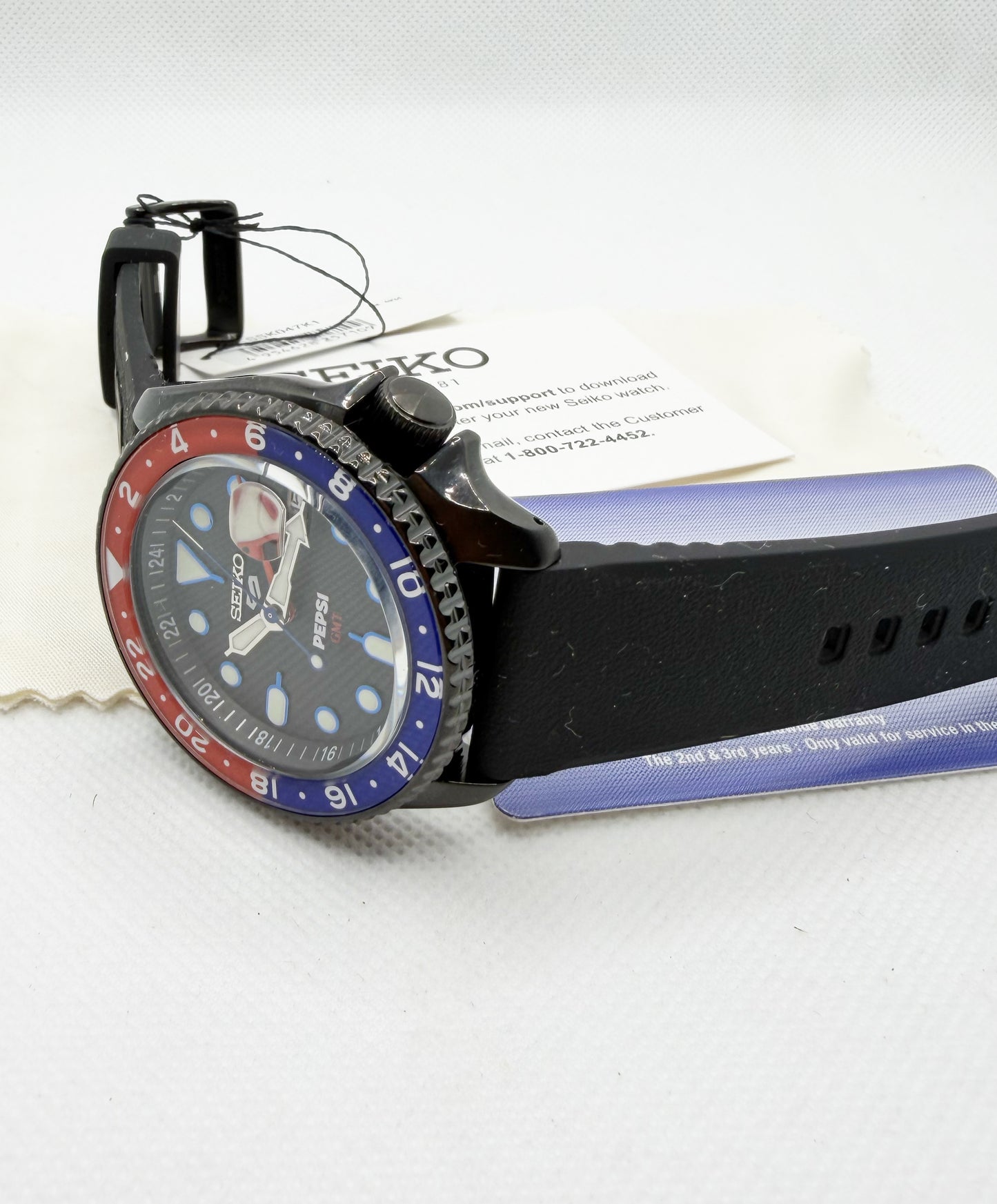 SEIKO 5 GMT SSK047K1 – Orologio Automatico Uomo PEPSI Limited Edition | tikAworld