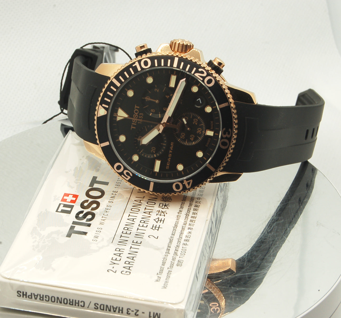 TISSOT MEN'S quartz watch, model SEASTAR 1000 45 MM - T120.417.37.051.00