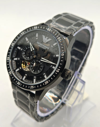 EMPORIO ARMANI AR60054 – Orologio Automatico Uomo Nero | tikAworld
