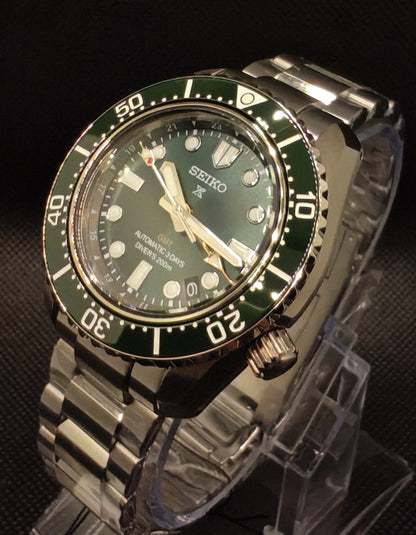 SEIKO PROSPEX 1968 RE-CRAFT Marine Green GMT SPB381J1 | tikAworld