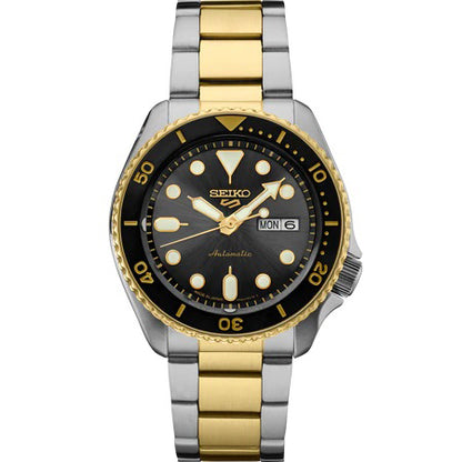 SEIKO 5 Sports SRPK22 – Orologio Automatico Uomo Quadrante Grigio Carbone | tikAworld