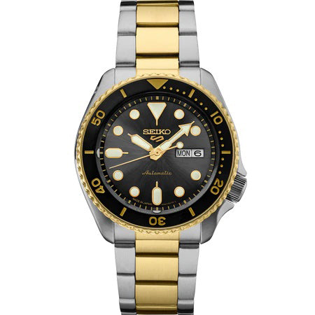 SEIKO 5 Sports SRPK22 – Orologio Automatico Uomo Quadrante Grigio Carbone | tikAworld