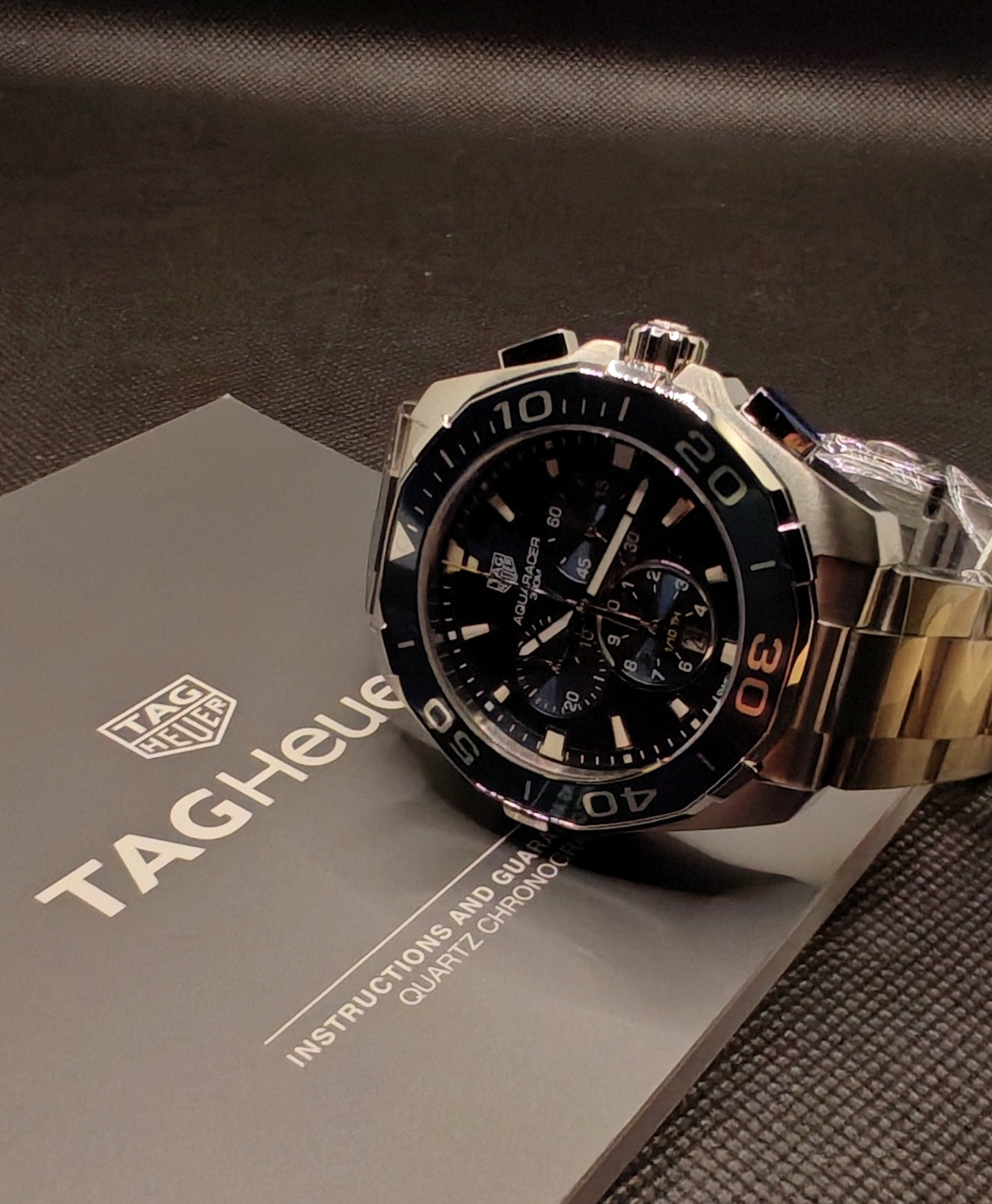 TAG HEUER AQUARACER – Orologio Uomo Quarzo Quadrante Blu | tikAworld