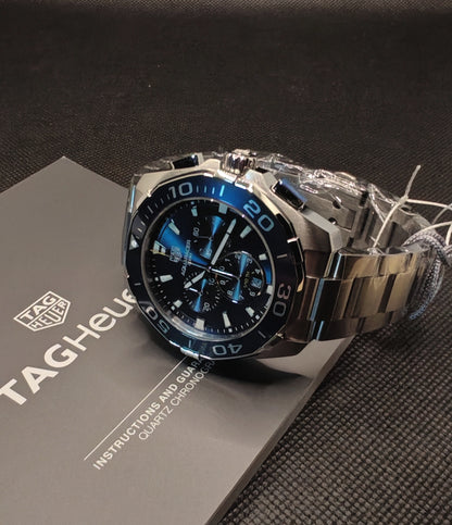 TAG HEUER AQUARACER – Orologio Uomo Quarzo Quadrante Blu | tikAworld