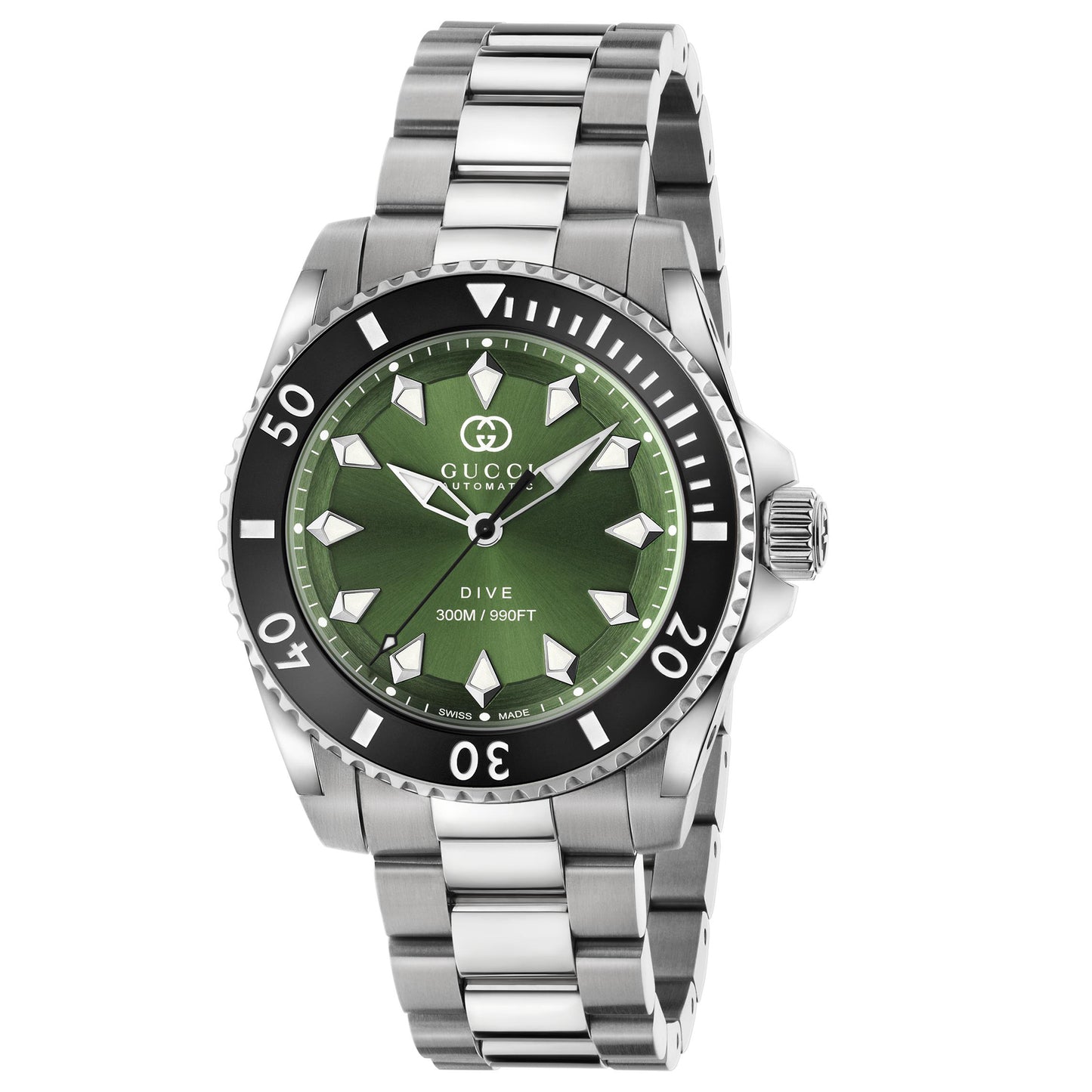 GUCCI DIVE YA136363 – Orologio Automatico Uomo Verde | tikAworld