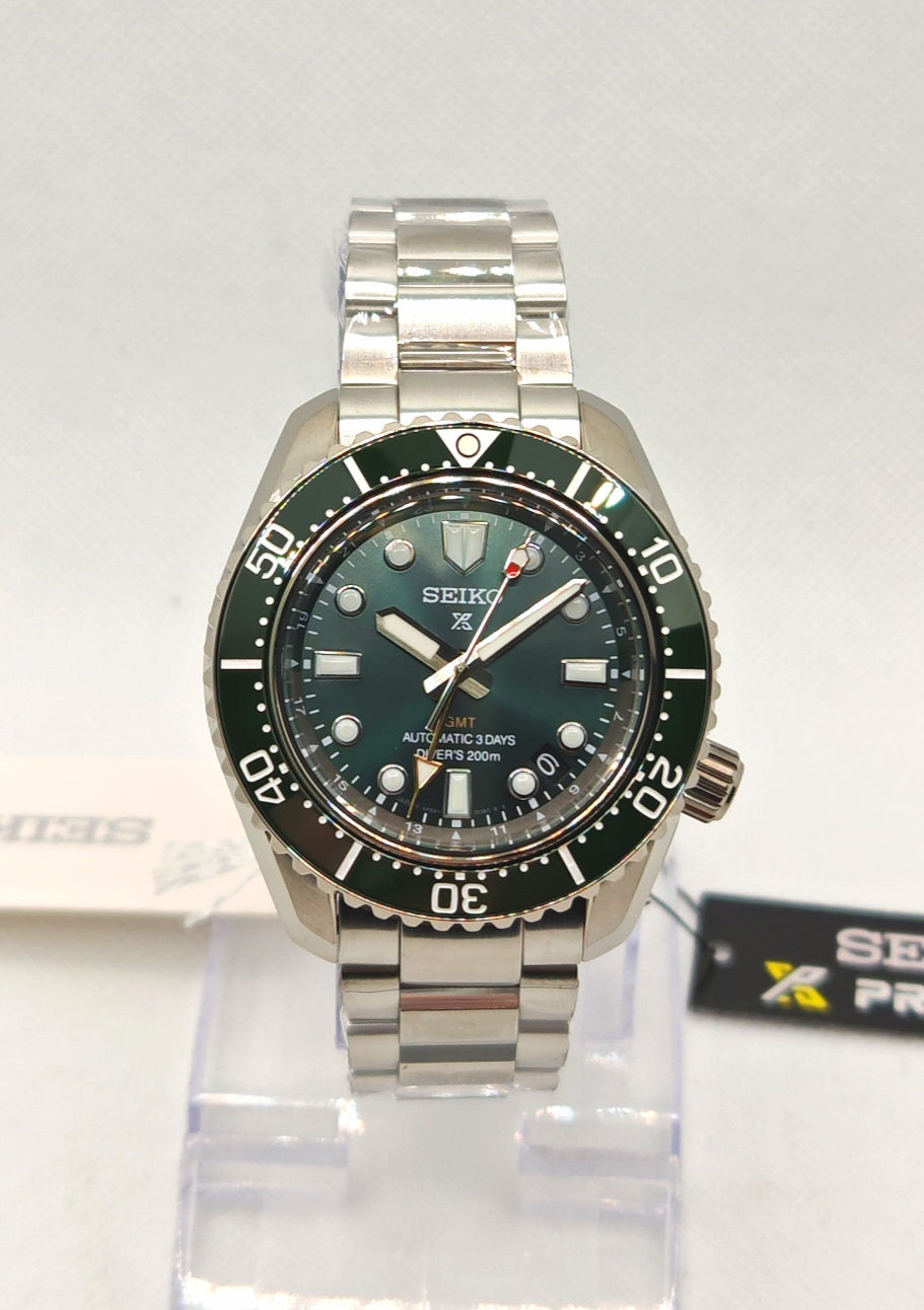SEIKO PROSPEX 1968 RE-CRAFT Marine Green GMT SPB381J1 | tikAworld