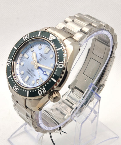 SEIKO PROSPEX Save the Ocean "Blue Glacier" GMT SPB385J1 – Edizione Limitata 110° Anniversario | tikAworld