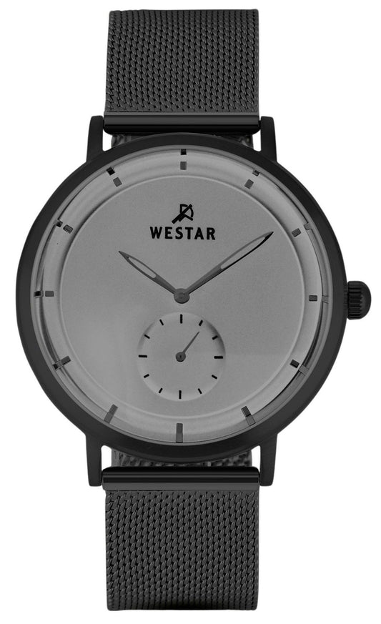 Westar Profile Stainless Steel Gray Dial Quartz 50247BBN306 Men's Watch