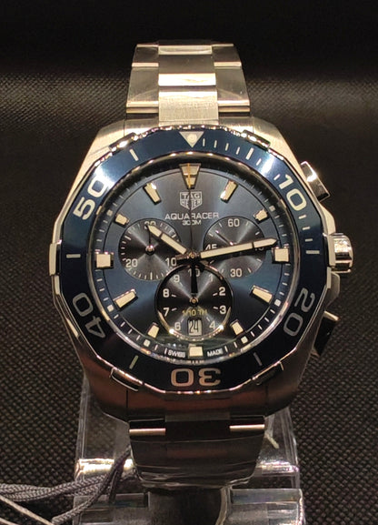 TAG HEUER AQUARACER – Orologio Uomo Quarzo Quadrante Blu | tikAworld