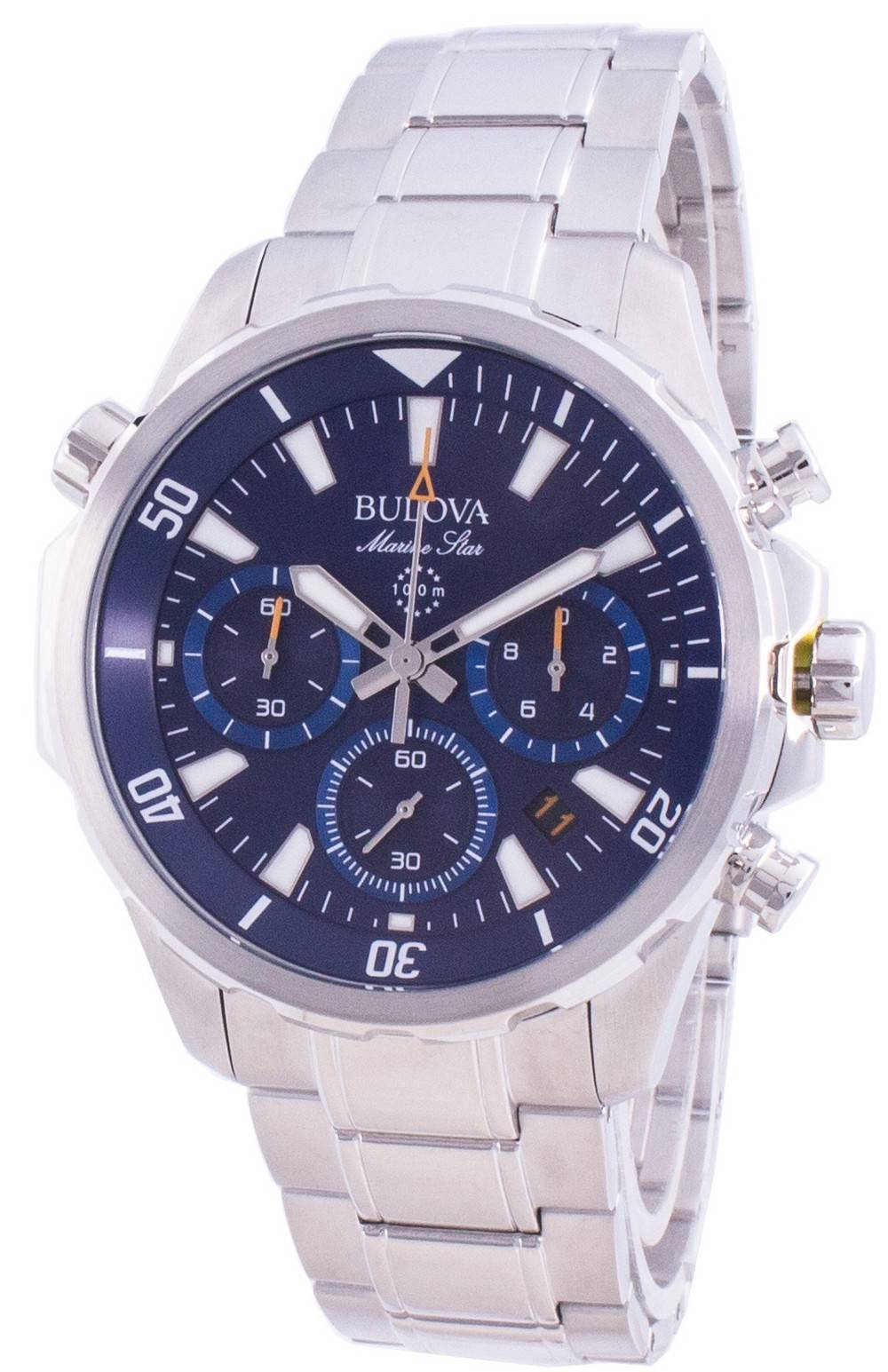 Bulova Marine Star 96B256 Quartz Chronograph Men's Watch