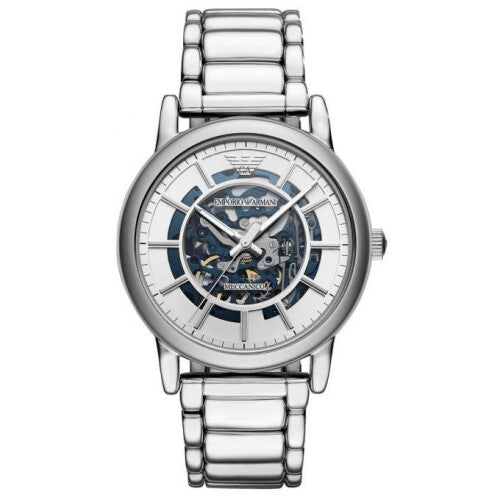 EMPORIO ARMANI AR60006 – Orologio Automatico Uomo Meccanico Scheletrato | tikAworld