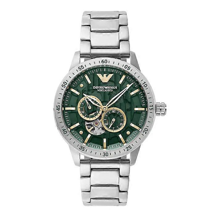 EMPORIO ARMANI AR60053 – Orologio Automatico Uomo Meccanico Scheletrato Verde | tikAworld