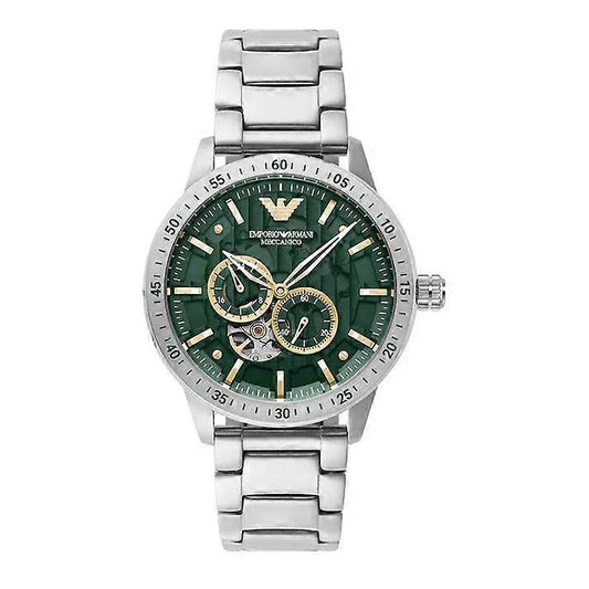 EMPORIO ARMANI AR60053 – Orologio Automatico Uomo Meccanico Scheletrato Verde | tikAworld
