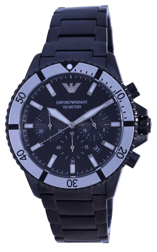 Emporio Armani Diver Chronograph Quartz AR80050 100M Men's Watch