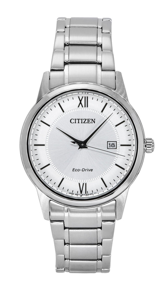 Citizen Eco-Drive Stainless Steel Silver Dial AW1780-84A Men's Watch