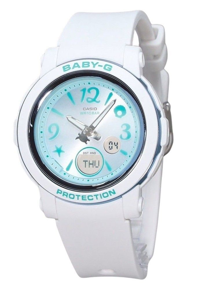 Casio Baby-G Analog Digital Undersea World Resin Strap Blue Dial Quartz BGA-290US-2A 100M Women's Watch