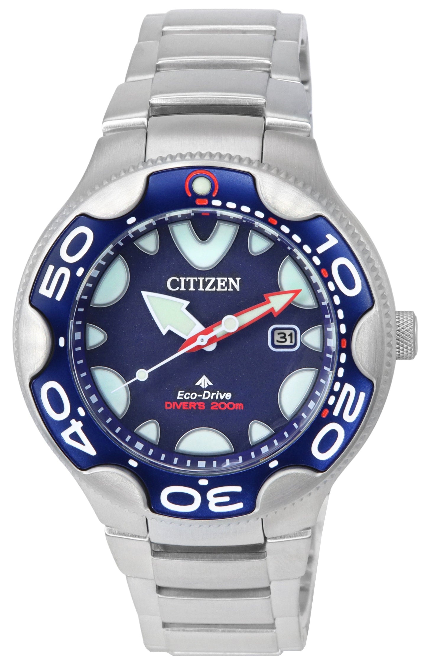 Citizen Promaster Dive Eco-Drive Stainless Steel Blue Dial Diver's BN0231-52L 200M Men's Watch